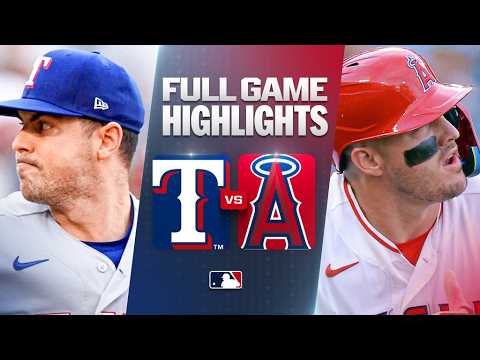 MLB 텍사스 4-1 LA에인절스 하이라이