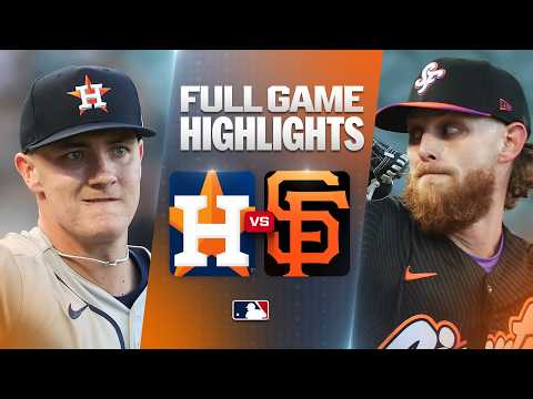 MLB 휴스턴 1-4 샌프란시스코 하이라이트