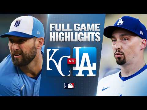 MLB 캔자스시티 4-5 LA다저스 하이라이트
