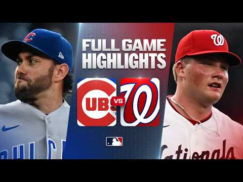MLB 시카고 컵스 12-6 워싱턴 하이라이트