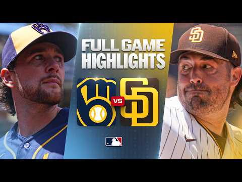 MLB 밀워키 3-4 샌디에이고 하이라이트