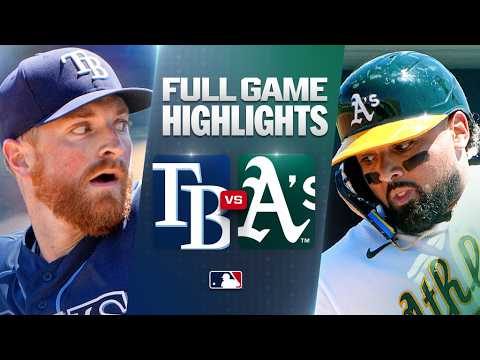 MLB 탬파베이 8-4 애슬레틱스 하이라이트