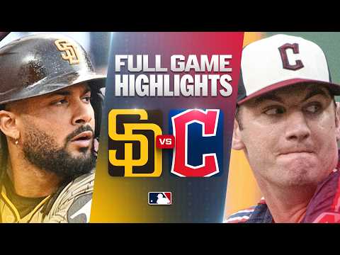 MLB 샌디에이고 7-5 클리블랜드 가디언스 하이라이트