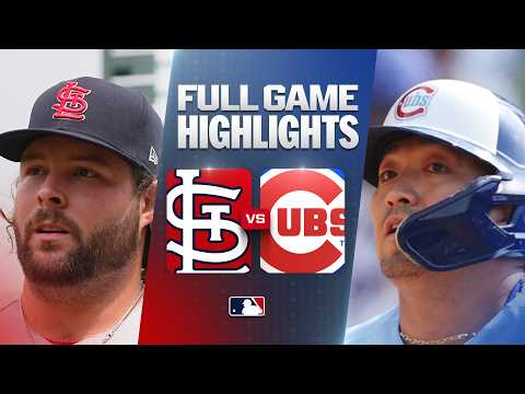 MLB St. 루이스 0-3 시카고 컵스 하이라이트