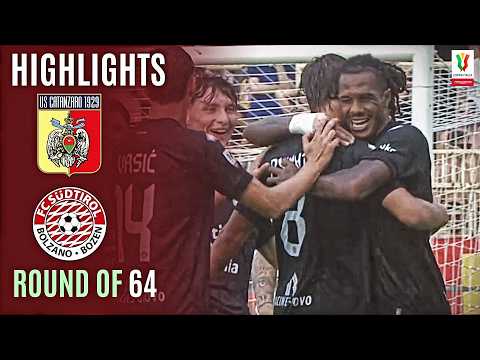 코파 이탈리아 US 카탄차로 1929 2-2 FC 수드티롤 하이라이트