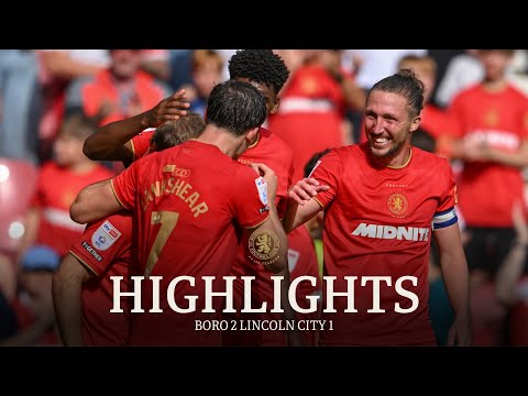 미들즈브러 2-1 링컨 시티 하이라이트