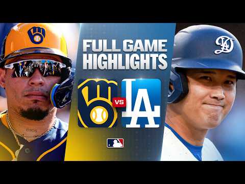 MLB 밀워키 4-1 LA다저스 하이라이트