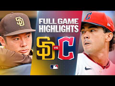 MLB 샌디에이고 1-6 클리블랜드 가디언스 하이라이