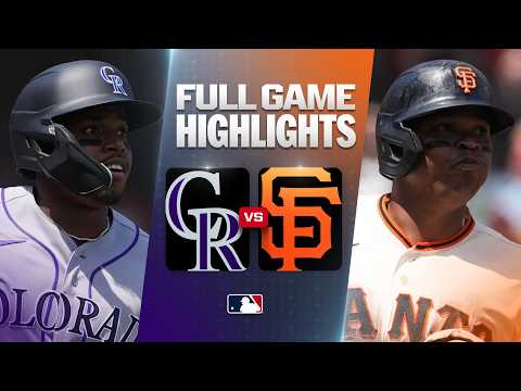 MLB 콜로라도 13-7 샌프란시스코 하이라이트