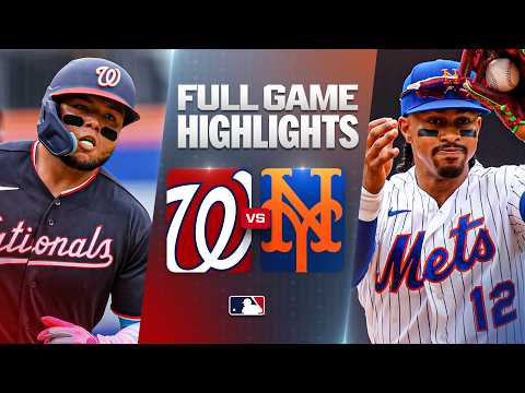 MLB 워싱턴 3-4 뉴욕 메츠 하이라이트