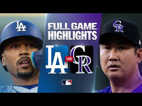 MLB LA다저스 11-5 콜로라도 하이라이트