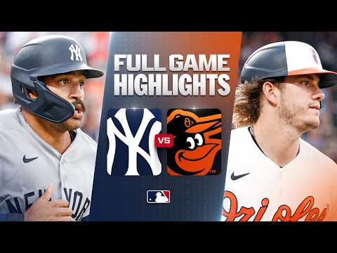 MLB 뉴욕양키스 3-1 볼티모어 하이라이트