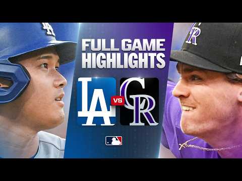 MLB LA다저스 7-6 콜로라도 하이라이트