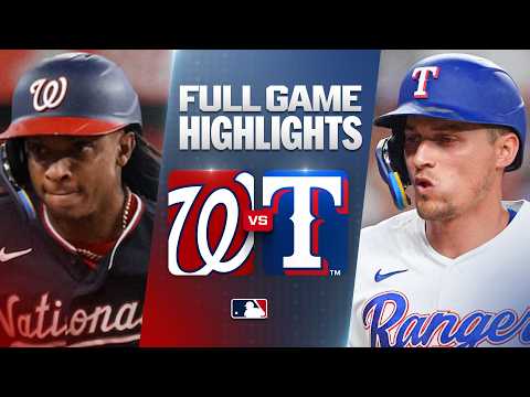 MLB 워싱턴 0-5 텍사스 하이라이트