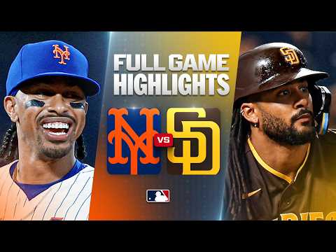 MLB 샌디에이고 5-2 뉴욕 메츠 하이라이트