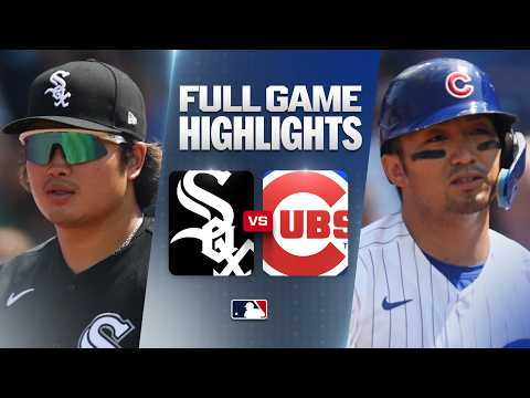 MLB 시카고 화이트삭스 3-0 시카고 컵스 하이라이트