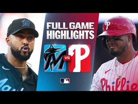 MLB 마이애미 1-4 필라델피아 하이라이트