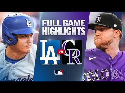 MLB LA다저스 6-4 콜로라도 하이라이트
