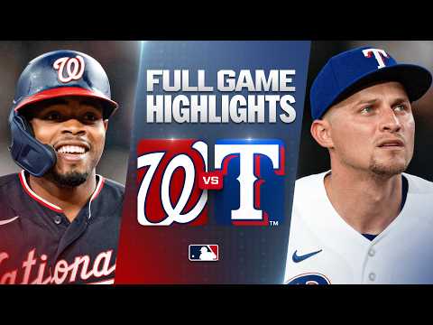 MLB 워싱턴 6-0 텍사스 하이라이트