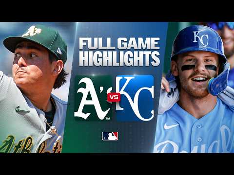 MLB 애슬레틱스 2-6 캔자스시티 하이라이트