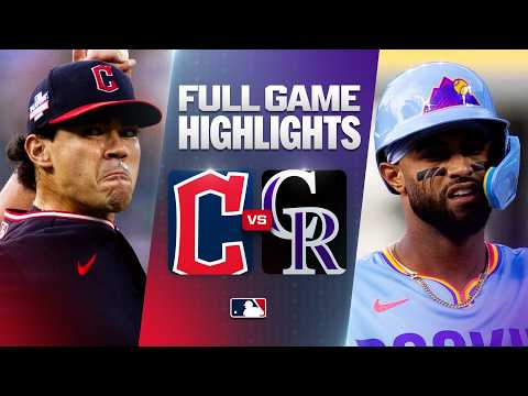 MLB 클리블랜드 가디언스 9-1 콜로라도 하이라이트