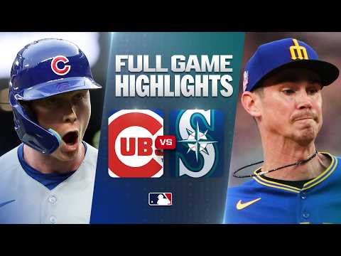MLB 시카고 컵스 5-6 시애틀 하이라이트