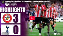브랜트포트 FC 3-0 토트넘 하이라이트