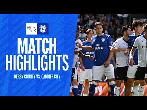 더비 카운티 2-2 카디프 시티 하이라이트