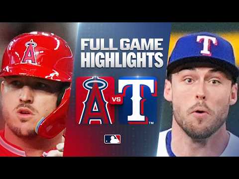 MLB LA에인절스 3-0 텍사스 하이라이트