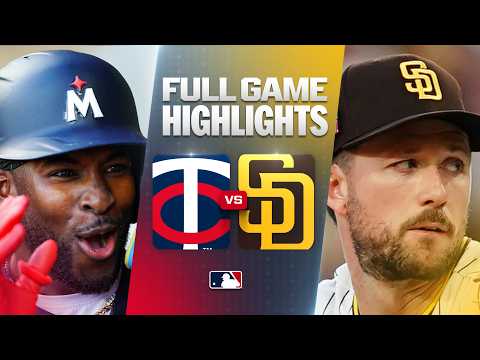 MLB 미네소타 5-7 샌디에이고 하이라이트