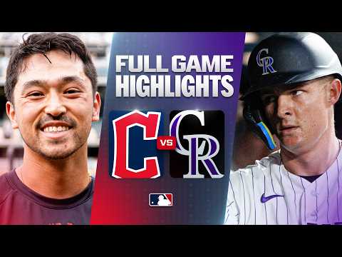 MLB 클리블랜드 가디언스 7-2 콜로라도 하이라이트