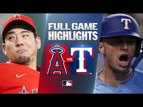 MLB LA에인절스 3-5 텍사스 하이라이트