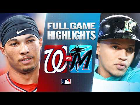 MLB 워싱턴 2-6 마이애미 하이라이트