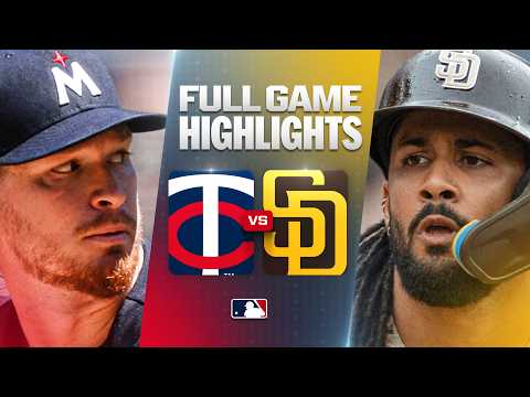 MLB 미네소타 1-8 샌디에이고 하이라이트