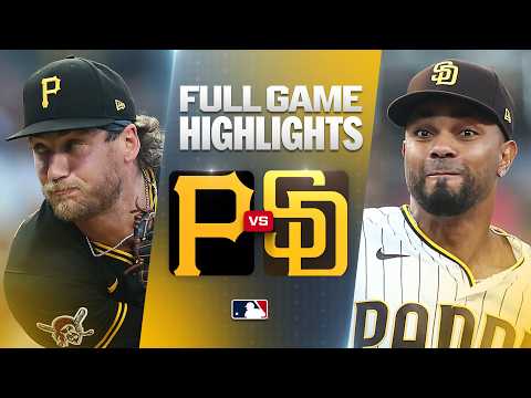 MLB 피츠버그 3-2 샌디에이고 하이라이트