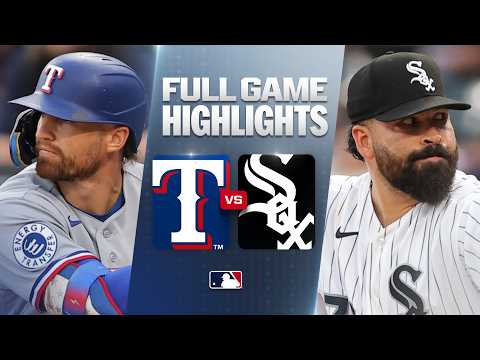 MLB 텍사스 11-2 시카고 화이트삭스 하이라이트
