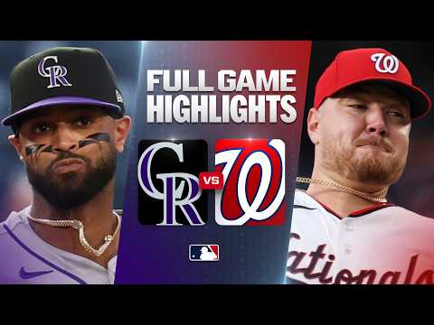 MLB 콜로라도 3-13 워싱턴 하이라이트