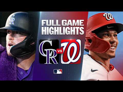 MLB 콜로라도 3-1 워싱턴 하이라이트