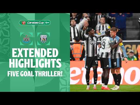 뉴캐슬 3-2 웨스트 브롬위치 알비온 FC 하이라이트