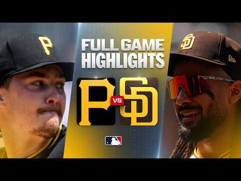 MLB 피츠버그 0-3 샌디에이고 하이라이트