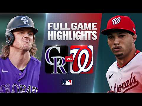 MLB 콜로라도 13-1 워싱턴 하이라이트