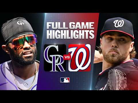 MLB 콜로라도 1-7 워싱턴 하이라이트