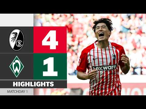 프라이부르크 4-1 브레멘 하이라이트