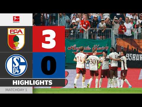 아우크스부르크 3-0 샬케 04 하이라이트