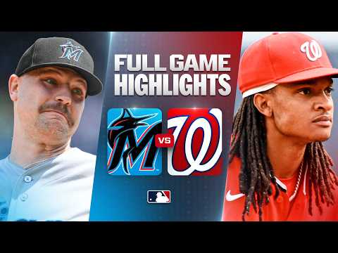 MLB 마이애미 6-2 워싱턴 하이라이트