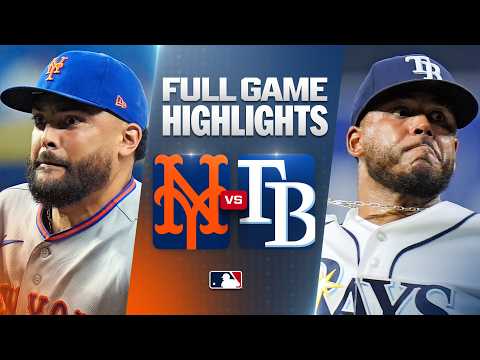MLB 뉴욕 메츠 2-6 탬파베이 하이라이트