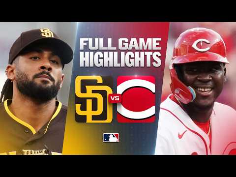MLB 샌디에이고 3-4 신시내티 하이라이트