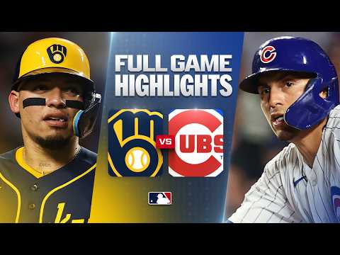 MLB 밀워키 9-4 시카고 컵스 하이라이트