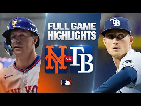 MLB 뉴욕 메츠 10-4 탬파베이 하이라이트