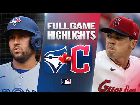 MLB 토론토 11-0 클리블랜드 가디언스 하이라이트
